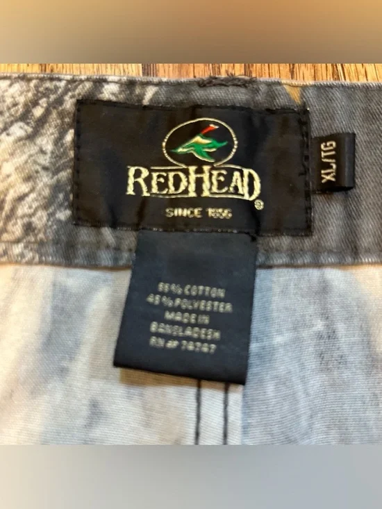 RedHead Mossy Oak Obsession Camo Pants Mens XL Hunting Carpenter Cargo 30" - Picture 8 of 11